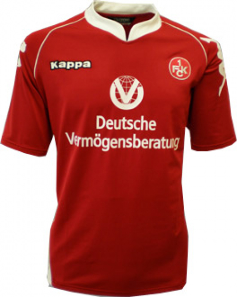 Kappa 1. FC Kaiserslautern Trikot 2007/08 Heim FCK Deutsche Vermögensberatung Herren M