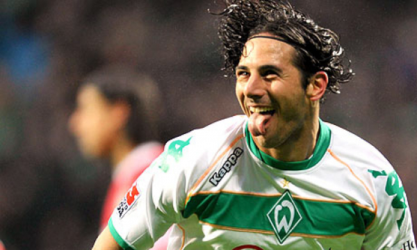 Kappa SV Werder Bremen jersey 24 Claudio Pizarro 2008/09 home CL men's XL or XXL/2XL kids 164 cm