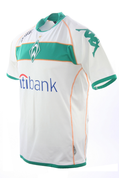 Kappa SV Werder Bremen jersey 24 Claudio Pizarro 2008/09 home CL men's XL or XXL/2XL kids 164 cm