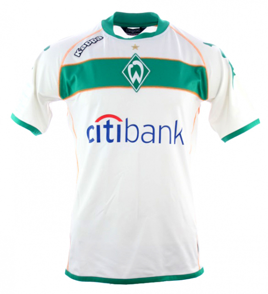 Kappa SV Werder Bremen jersey 24 Claudio Pizarro 2008/09 home CL men's XL or XXL/2XL kids 164 cm