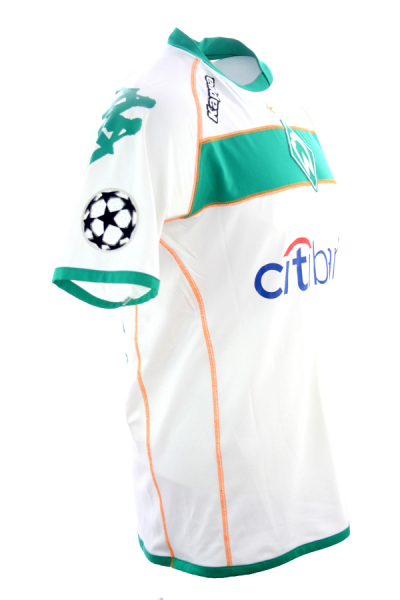 Kappa SV Werder Bremen jersey 24 Claudio Pizarro 2008/09 home CL men's XL or XXL/2XL kids 164 cm