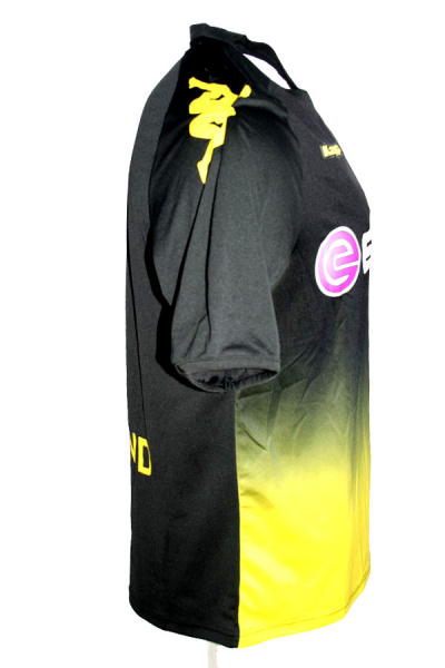 Kappa Borussia Dortmund Trikot 2011/12 BVB Evonik Double Schwarz Away Herren 2XL/XXL