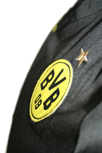 Kappa Borussia Dortmund Trikot 2011/12 BVB Evonik Double Schwarz Away Herren 2XL/XXL