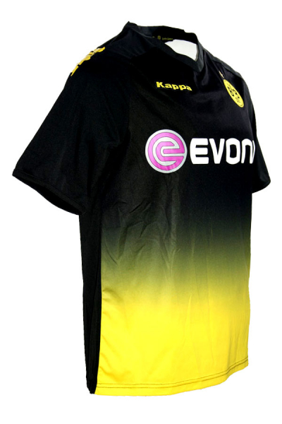 Kappa Borussia Dortmund Trikot 2011/12 BVB Evonik Double Schwarz Away Herren 2XL/XXL