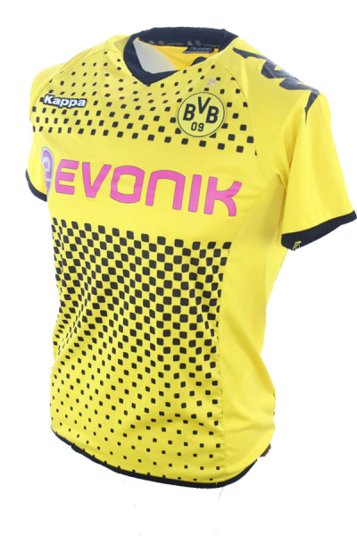 Kappa Borussia Dortmund Trikot 9 Robert Lewandowski 2011/12 BVB Evonik Herren L