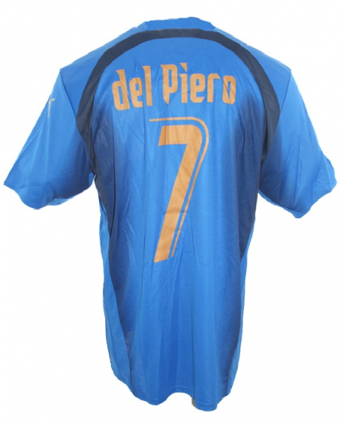 Puma Italien Trikot 7 Alessandro Del Piero WM 2006 Weltmeister NEU Herren XL