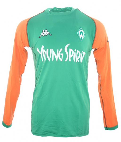 Kappa SV Werder Bremen Trikot 10 Johan Micoud 2003/04 Matchworn Herren XL