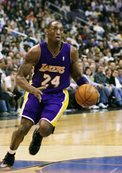 Champion Los Angeles Lakers Trikot 8 Kobe Bryant Blau Basketball NBA Herren XXL (Öz)