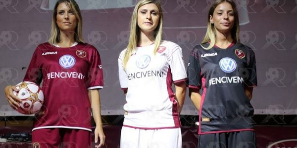 Legea Reggina Calcio Trikot VW Bencivenni 2014/15 100 Jahre rot heim Herren S