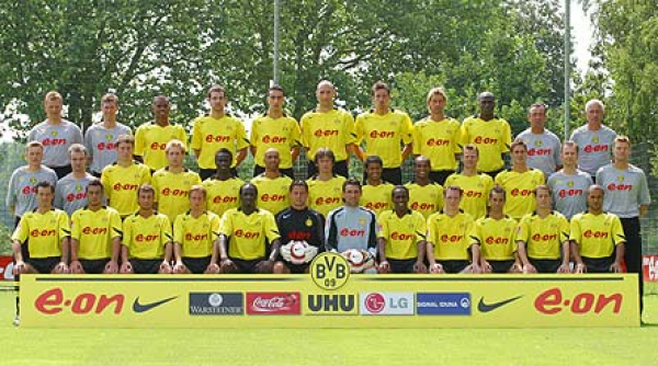 Nike Borussia Dortmund Trikot 2004/05 BVB E-on Gelb Herren XL