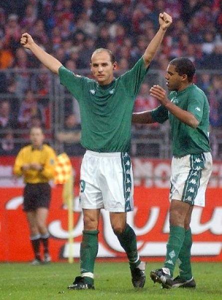 Kappa SV Werder Bremen Trikot 32 Ailton 2001/02 Ohne Sponsor Spielertrikot Herren 2XL/XXL