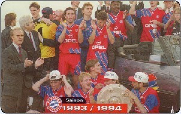Adidas FC Bayern Munich jersey 1993/94 Opel home red men's S/M/L/XL/XXL