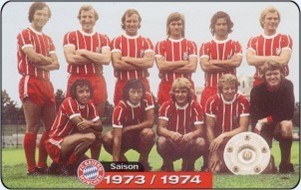 Retro FC Bayern München Trikot 1973-1974 CL Sieger Baumwolle Herren S/M/L oder 2XL/XXL