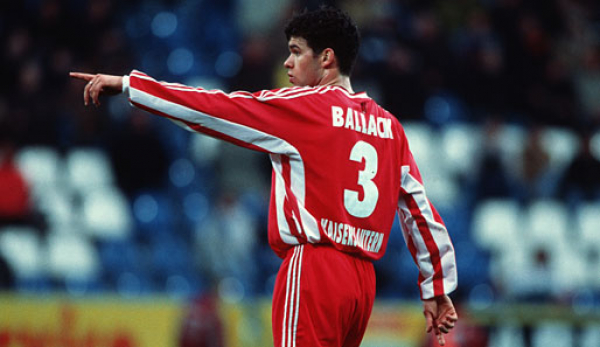 Adidas 1.FC Kaiserslautern Trikot 1998/99 3 Ballack 8 Wagner 11 Marschall rot Heim Herren L & Kinder 164 cm