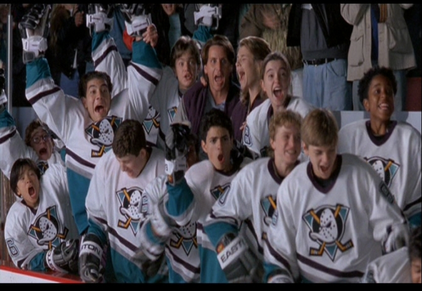 CCM Anaheim Mighty Ducks Trikot Heim Weiß Eishockey Movie Herren XL/XXL