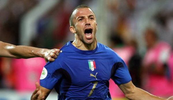 Puma Italien Trikot 7 Del Piero WM 2006 Weltmeister Weiß Herren M