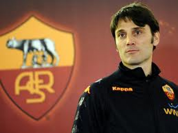Kappa AS Roma Rome camiseta 9 Vincenzo Montella 2002/02 negro senor S