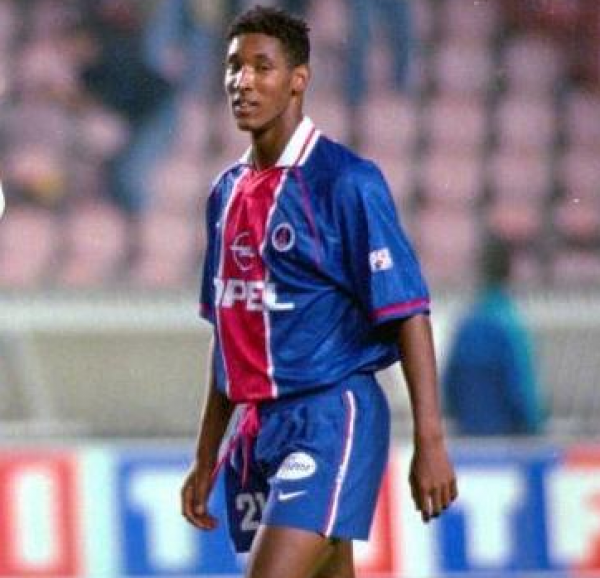 Nike PSG Paris St. Germain Trikot 21 Nicolas Anelka 1996/1997 Opel Herren M