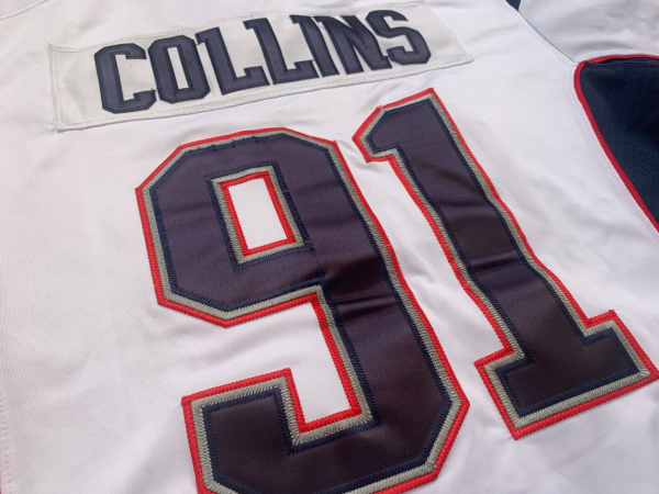 Nike New England Patriots Trikot 91 Jamie Collins NFL weiß American Football Herren M