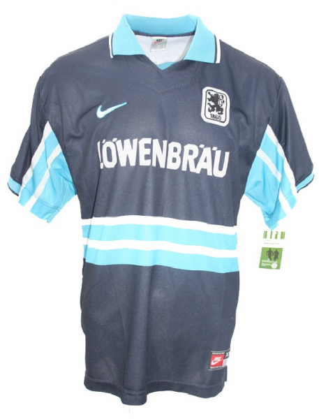 Nike 1860 München Trikot 10 Abderrahim Ouakili 1998/99 Löwenbräu Match worn Herren XL