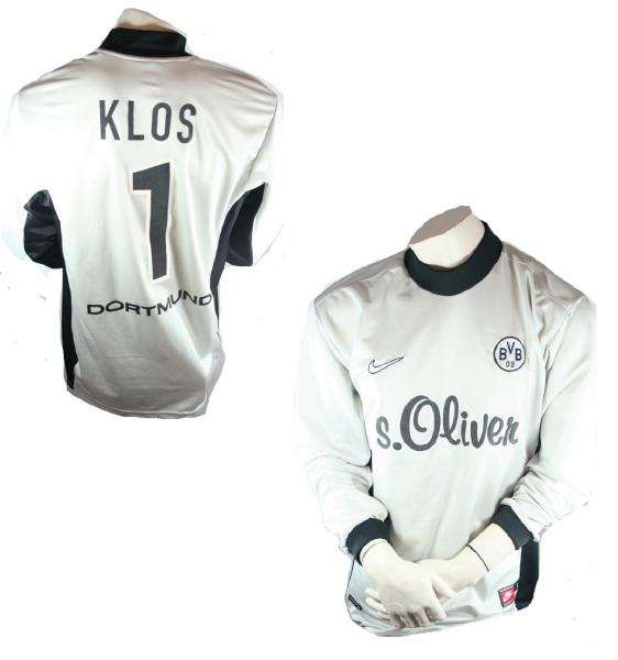 Nike Borussia Dortmund Torwart Trikot 1 Stefan Klos 1998/99 s.Oliver Herren S oder L
