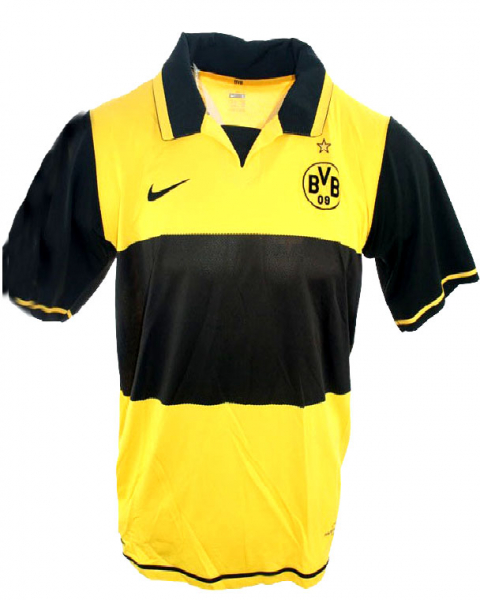 Nike Borussia Dortmund Trikot 18 Lars Ricken 2007/08 BVB ohne Sponsor Heim Herren M/L/XL
