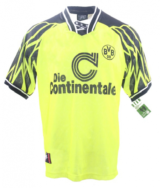 Nike Borussia Dortmund Trikot 1994/95 Kurzarm BVB Continentale Herren S M L oder XL