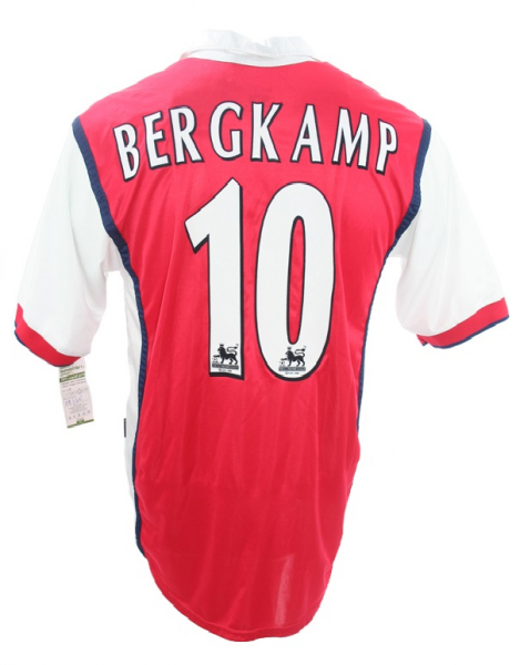 Nike FC Arsenal camiseta 10 Dennis Bergkamp 1999/00 Sega Dreamcast senor M o L