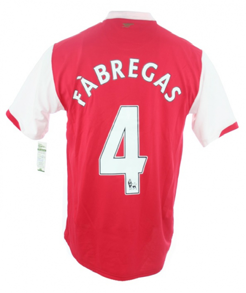 Nike FC Arsenal London camiseta 4 Cesc Fabregas 2006-2008 Gunners senor L