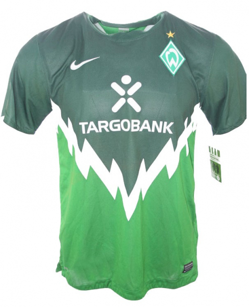 Nike SV Werder Bremen Trikot 24 Claudio Pizarro 2010/11 Heim Herren S oder L