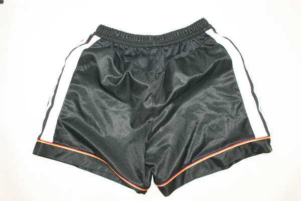 Adidas Deutschland Hose Shorts WM 1998 DFB Schwarz Heim Herren L