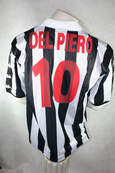 Kappa Juventus Turin Trikot 10 Alessandro Del Piero 1998/99 Liberta Digitale + Herren L