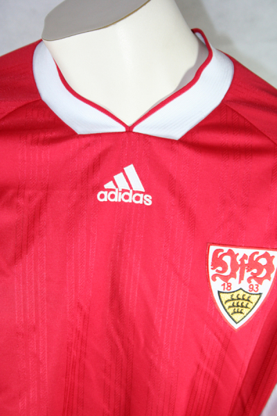Adidas VfB Stuttgart Trikot 1997 Prototyp Südmlich Rot Herren - XL