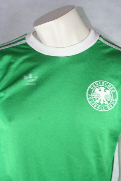Adidas Alemania Visitante Camiseta Verde – (1976–1982) 7 Rainer Bonhof – DFB – senor M