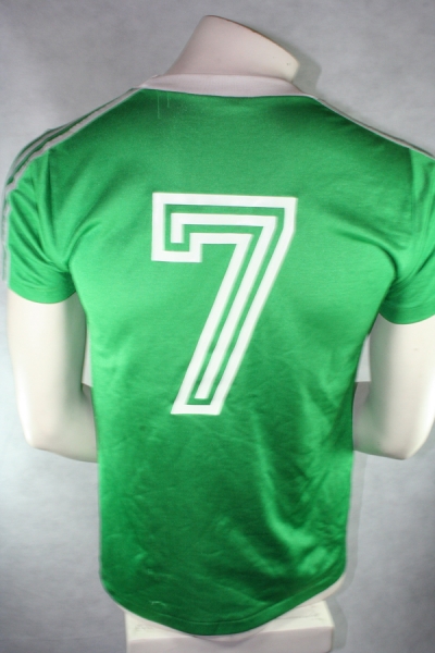 Adidas Alemania Visitante Camiseta Verde – (1976–1982) 7 Rainer Bonhof – DFB – senor M