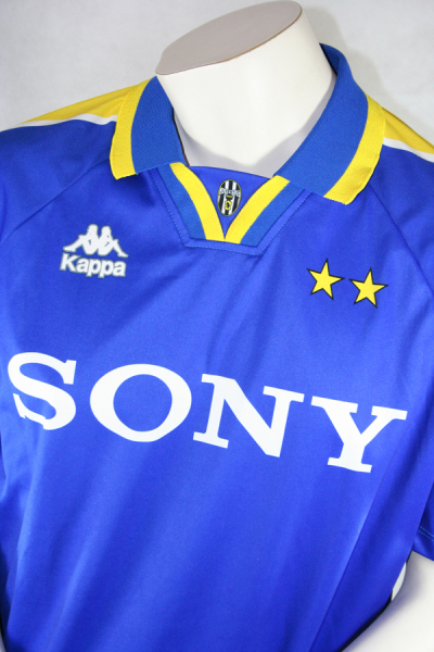 Kappa Juventus Turin Trikot 21 Zinédine Zidane 1997/98 Blau Herren XL