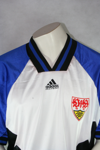 Adidas VfB Stuttgart Trikot 1993/94 Prototyp Südmlich Blau Weiß Herren - XL
