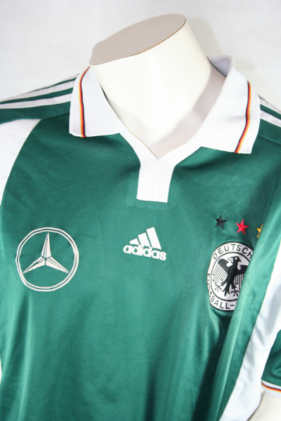 Adidas Deutschland Trikot Euro 2000 Mercedes Benz DFB Match Worn Formotion Oliver Bierhoff Herren XL (öz)