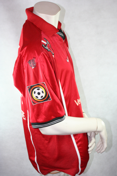 Nike 1. FC Kaiserslautern jersey 14 Youri Djorkaeff 1999/2000 home men's XXL