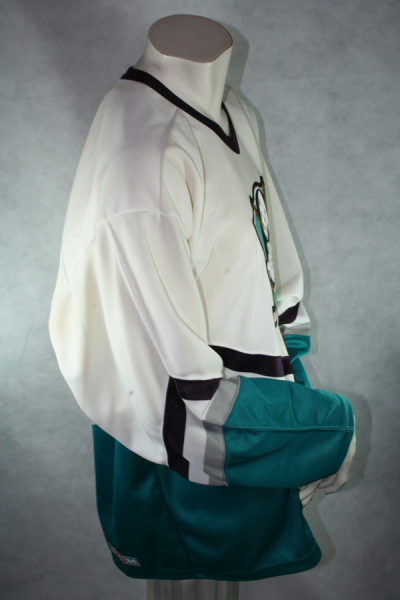 CCM Anaheim Mighty Ducks Trikot Heim Weiß Eishockey Movie Herren XL/XXL