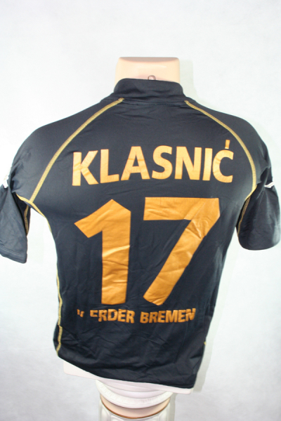 Kappa SV Werder Bremen Trikot 17 Ivan Klasnic 2003/04 Young Spirit Event schwarz Herren S