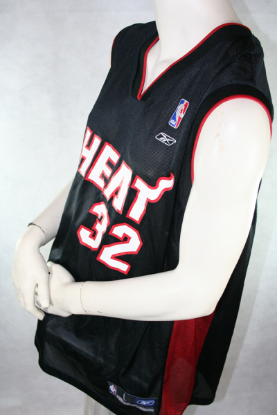 Reebok Miami Heat Trikot 32 Shaquille O'Neal NBA Swingman Schwarz Herren L