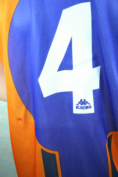 Kappa FC Barcelona Trikot 4 Josep Guardiola 1997/98 Auswärts Orange Herren M/L