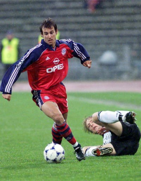 Adidas FC Bayern München Trikot 7 Mehmet Scholl 1999/2001 rot Herren L