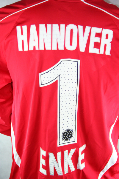Under Armour Hannover 96 Trikot 1 Robert Enke 2008/09 Torwart rot Herren M/XXL