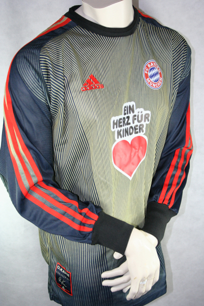 Adidas FC Bayern Munich keeper jersey 1 Oliver Kahn 2003/04 match worn new men's L