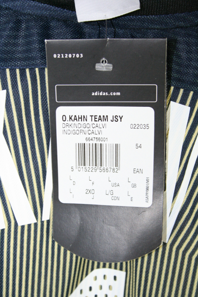 Adidas FC Bayern Munich keeper jersey 1 Oliver Kahn 2003/04 match worn new men's L