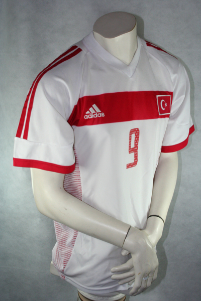 Adidas Türkei Trikot 9 Hakan Sükür WM 2002 Weltmeisterschaft Herren M/L