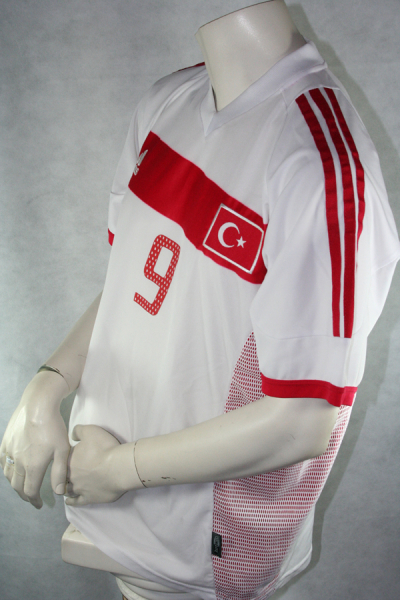 Adidas Türkei Trikot 9 Hakan Sükür WM 2002 Weltmeisterschaft Herren M/L