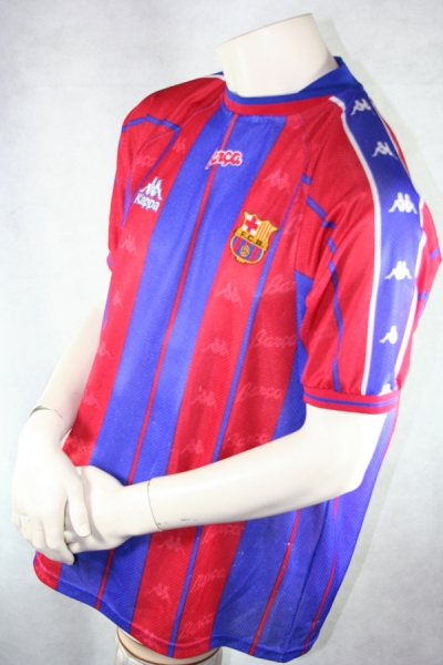 Kappa FC Barcelona Trikot 21 Luis Enrique 1997/98 Match issued Herren XL